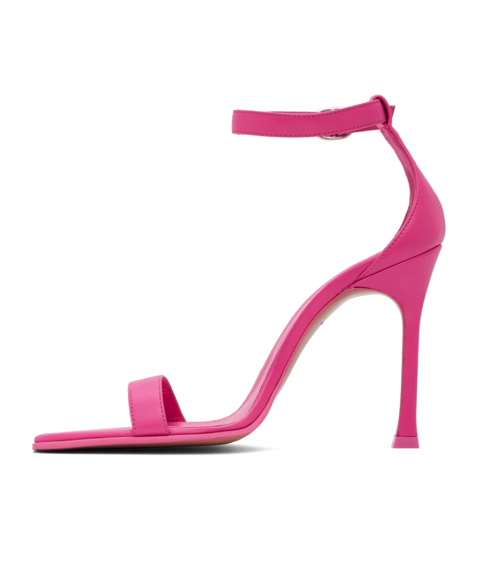 AMINA MUADDI KIM HIGH-HEELED SANDALS 