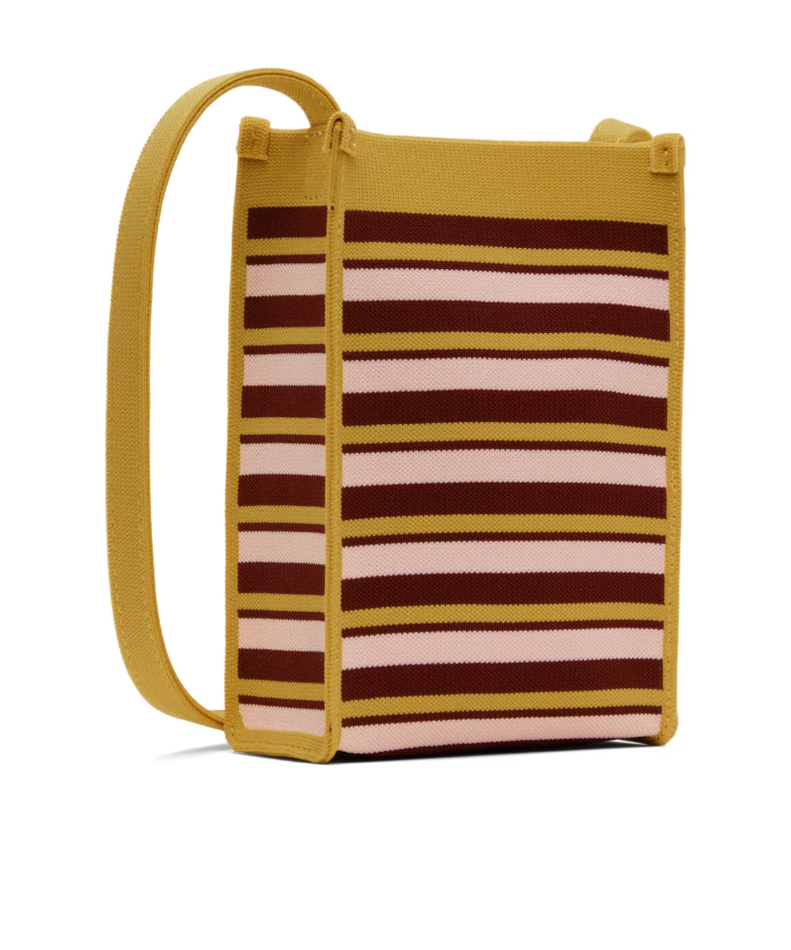Marni Logo-appliqué Cross Body Bag In Brown