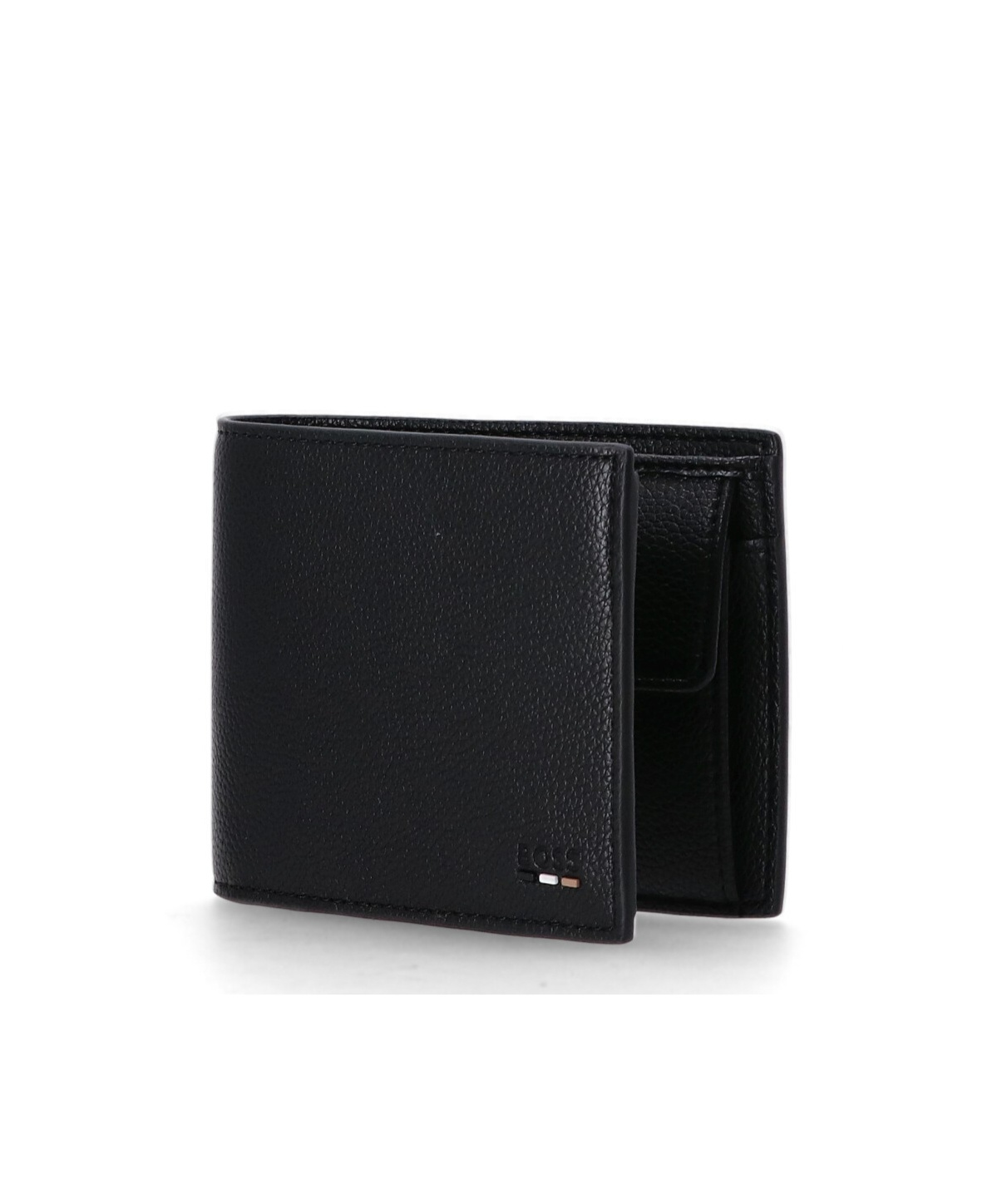 Hugo Boss Pattern Wallet In Black