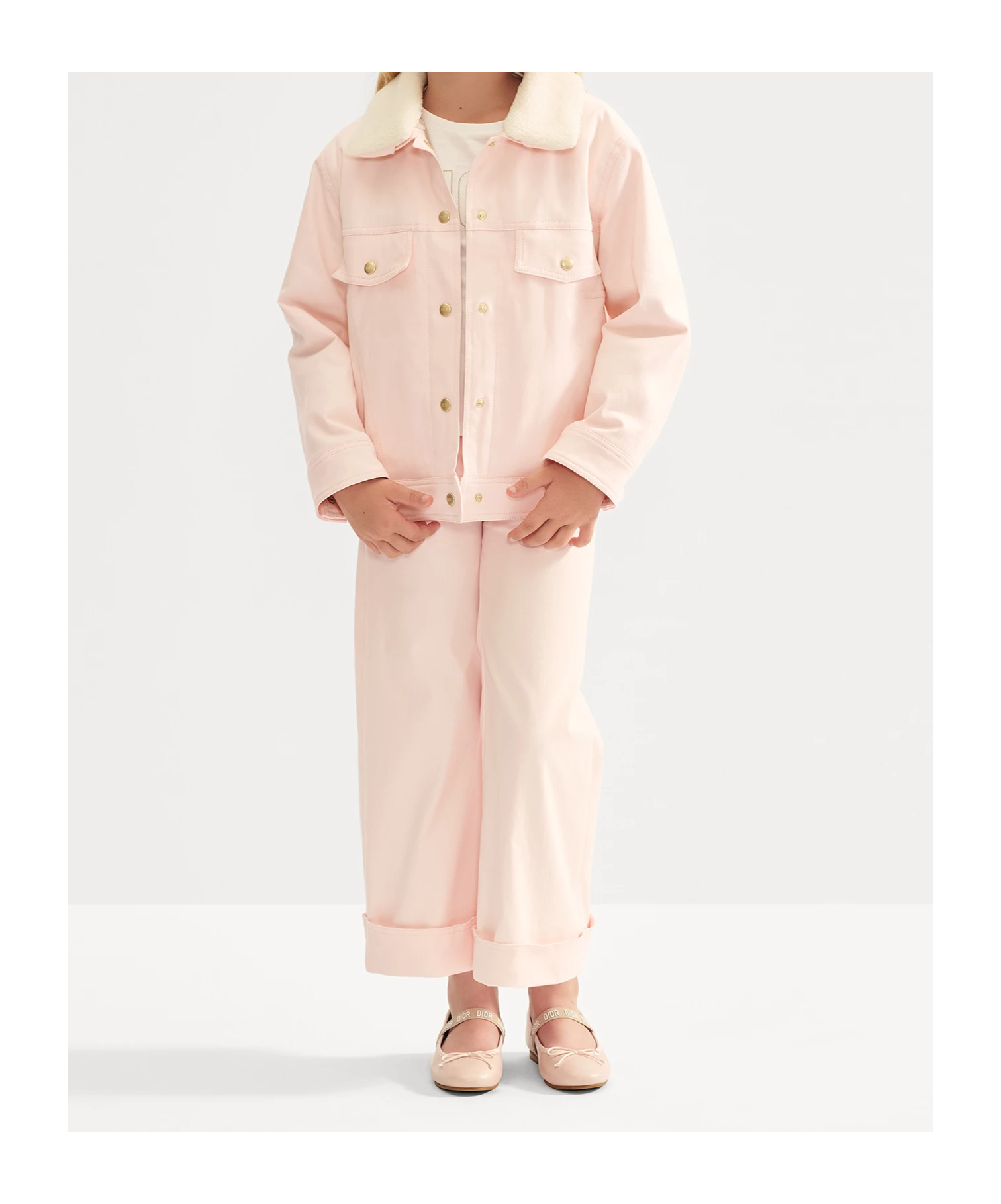 Dior Long Sleeve Jacket In Pink
