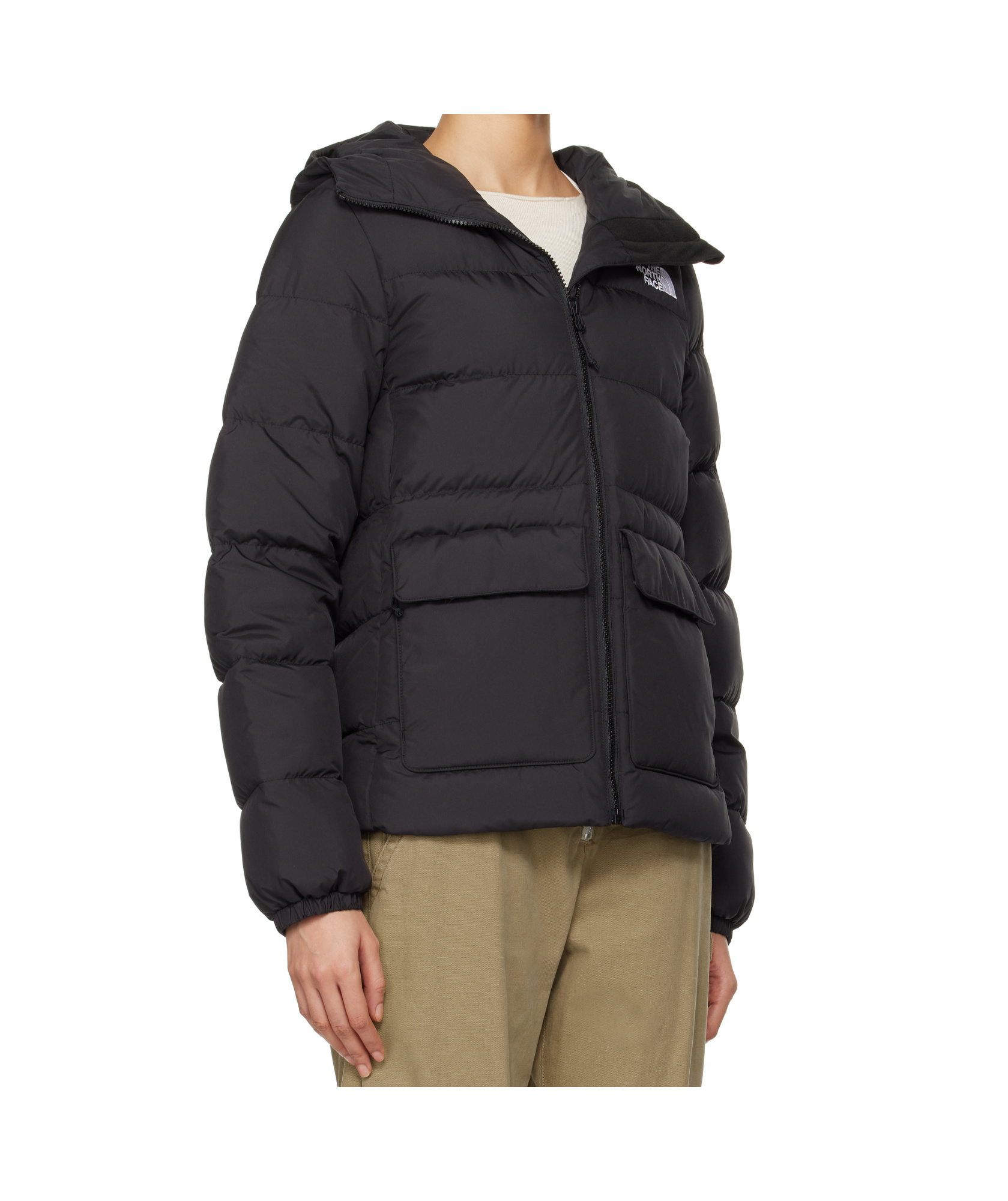 THE NORTH FACE HOODED DOWN JACKET