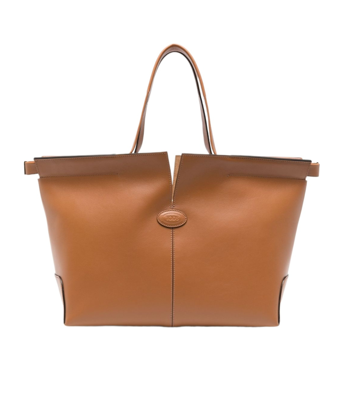 Tod's Top Handle Shopping Bag In Brown
