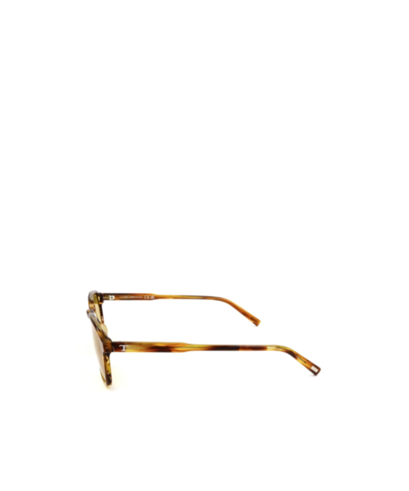 Tod's Rectangular Frame Sunglasses In Yellow
