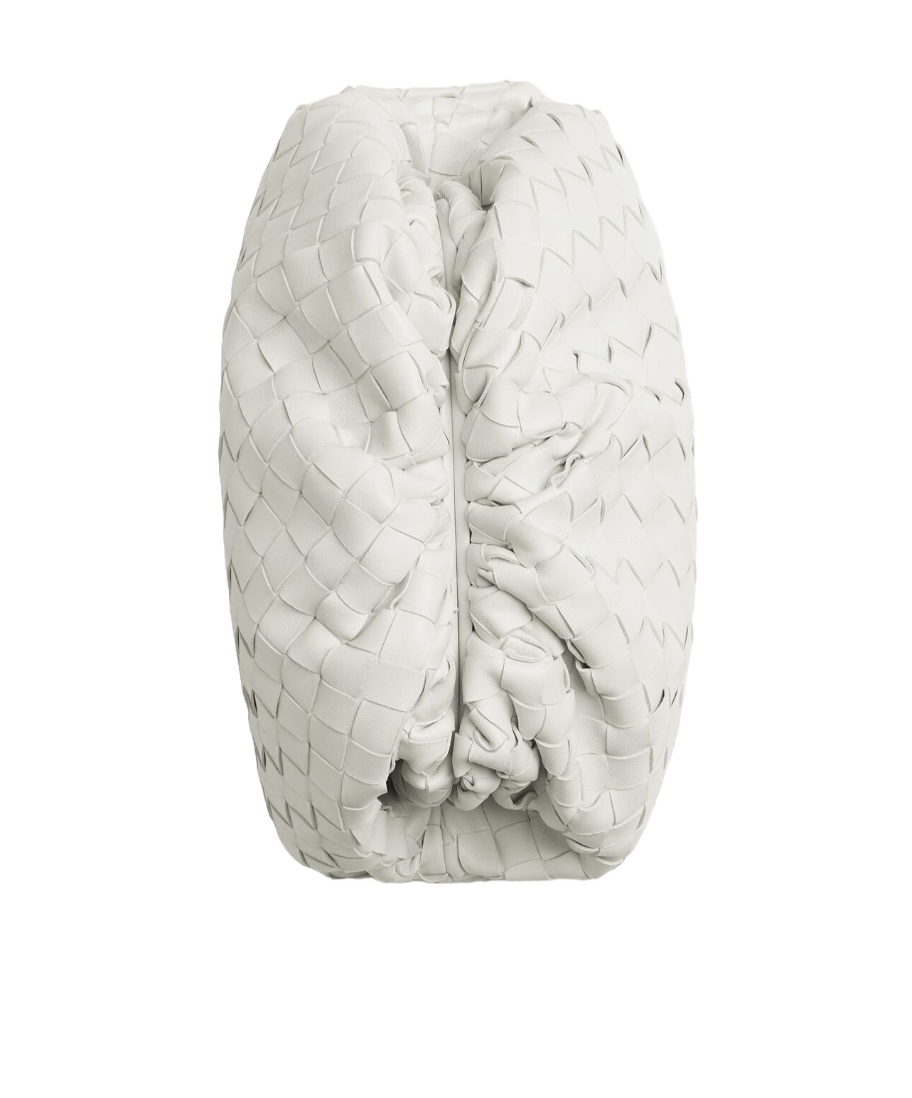 Bottega Veneta White Mini 'the Pouch' Clutch In White