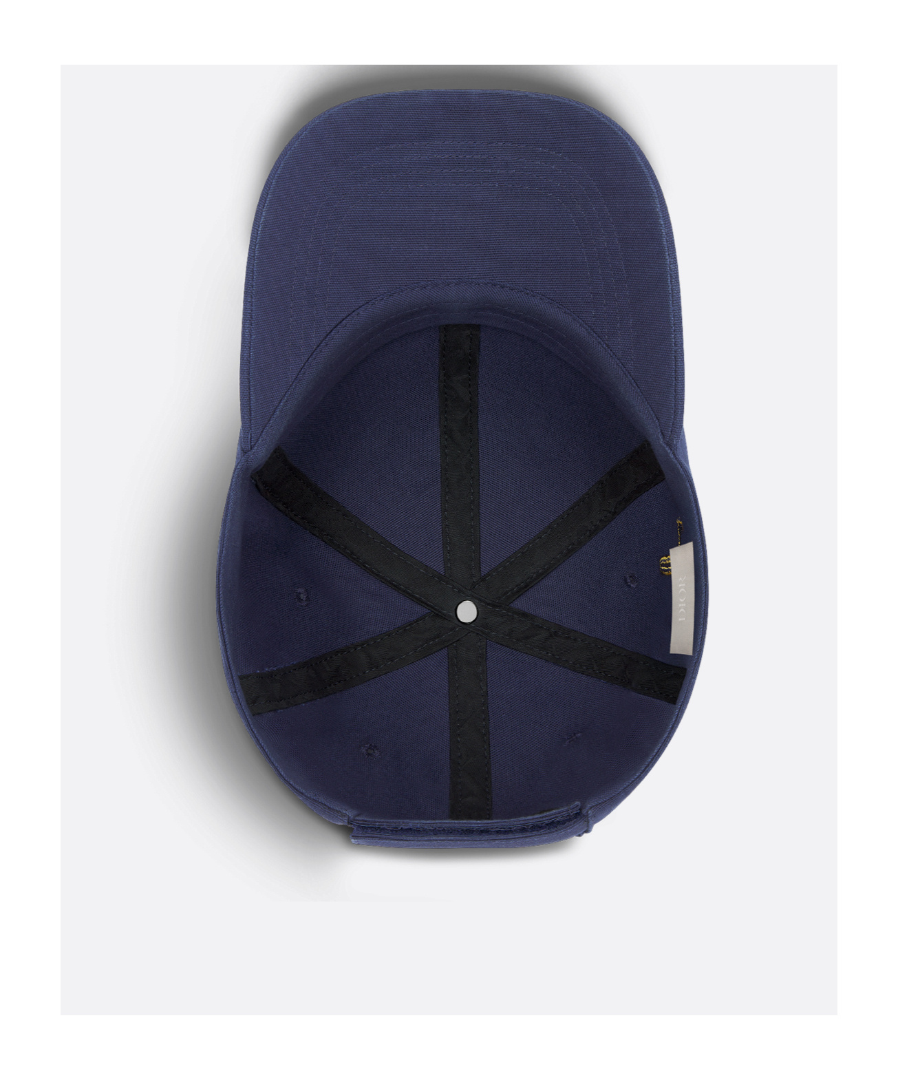 Dior Logo Baseball Cap In Blue