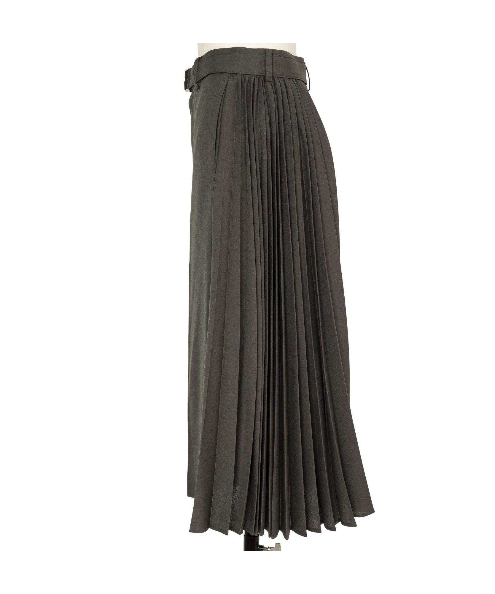 SACAI BELT-LOOP CASUAL PANTS