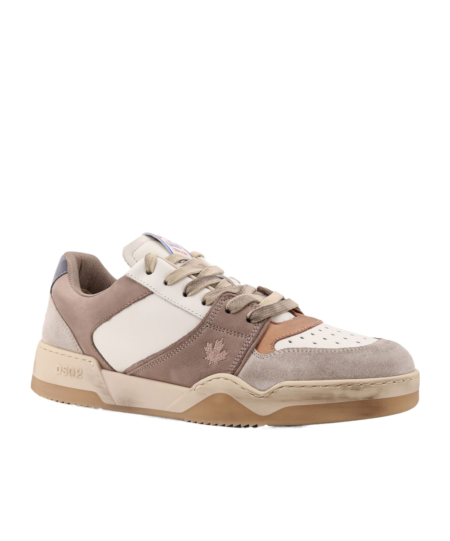 Dsquared2 Spiker Sneakers In Nude