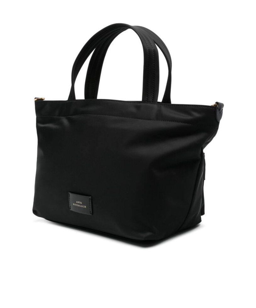 Shop Anya Hindmarch Eye Shoulder Bag In Black