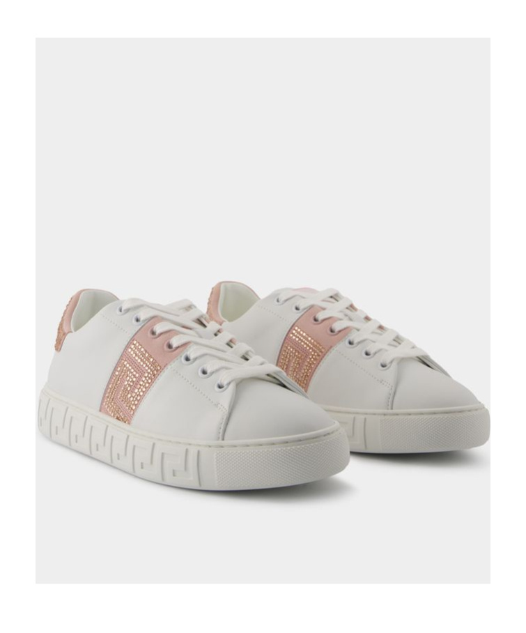 Versace Sneakers In Gray