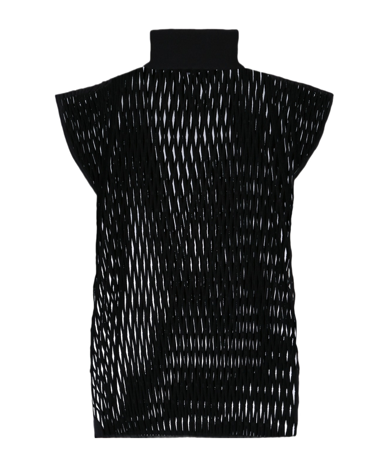 Alaïa Turtleneck Blouse In Black