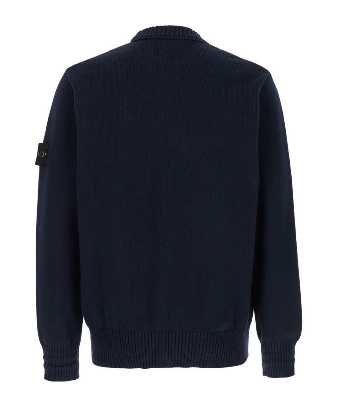 Stone Island Cotton Sweater In Blue