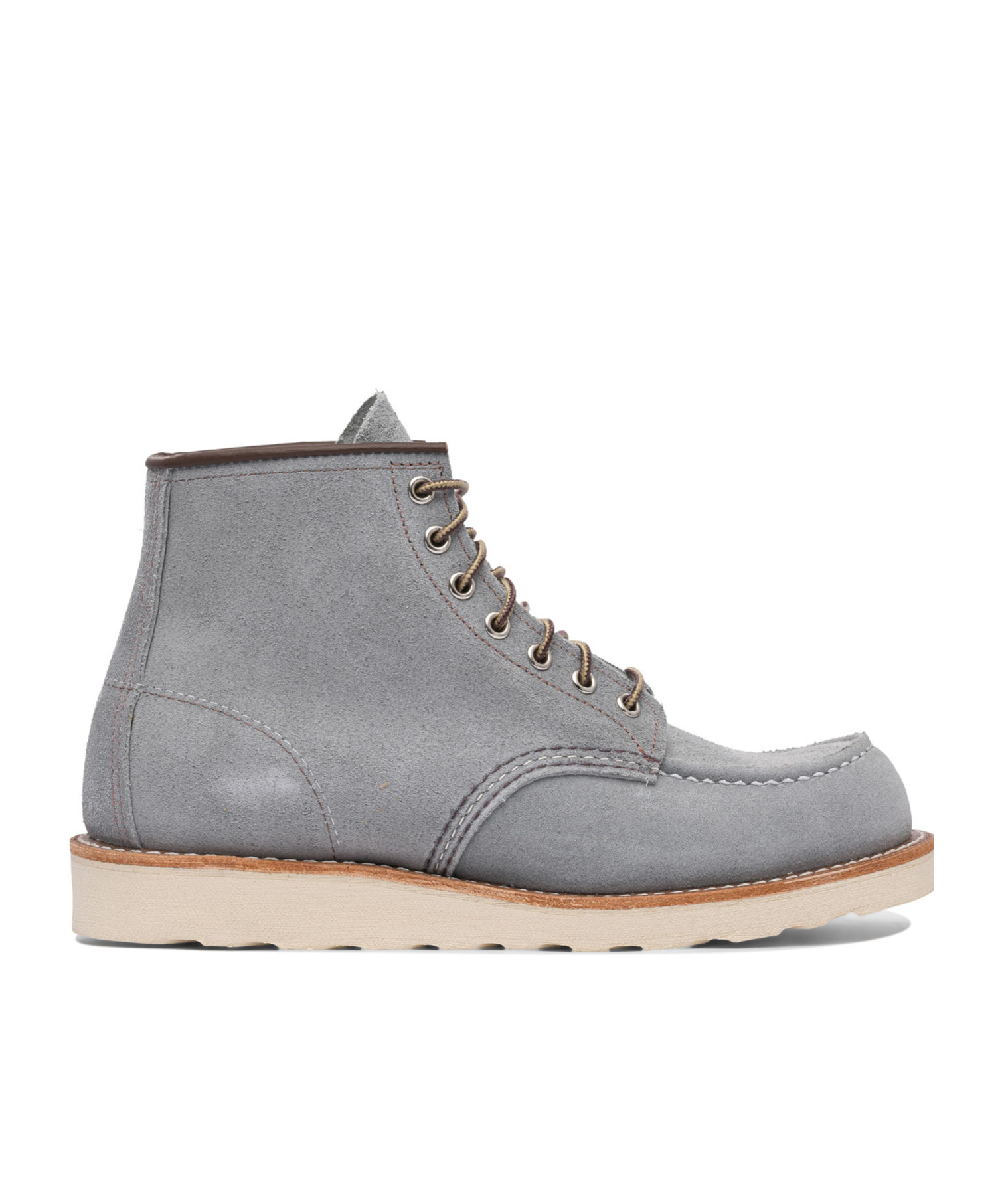 Red Wing Shoes 8800 Classic Moc Suede Boots In Grey