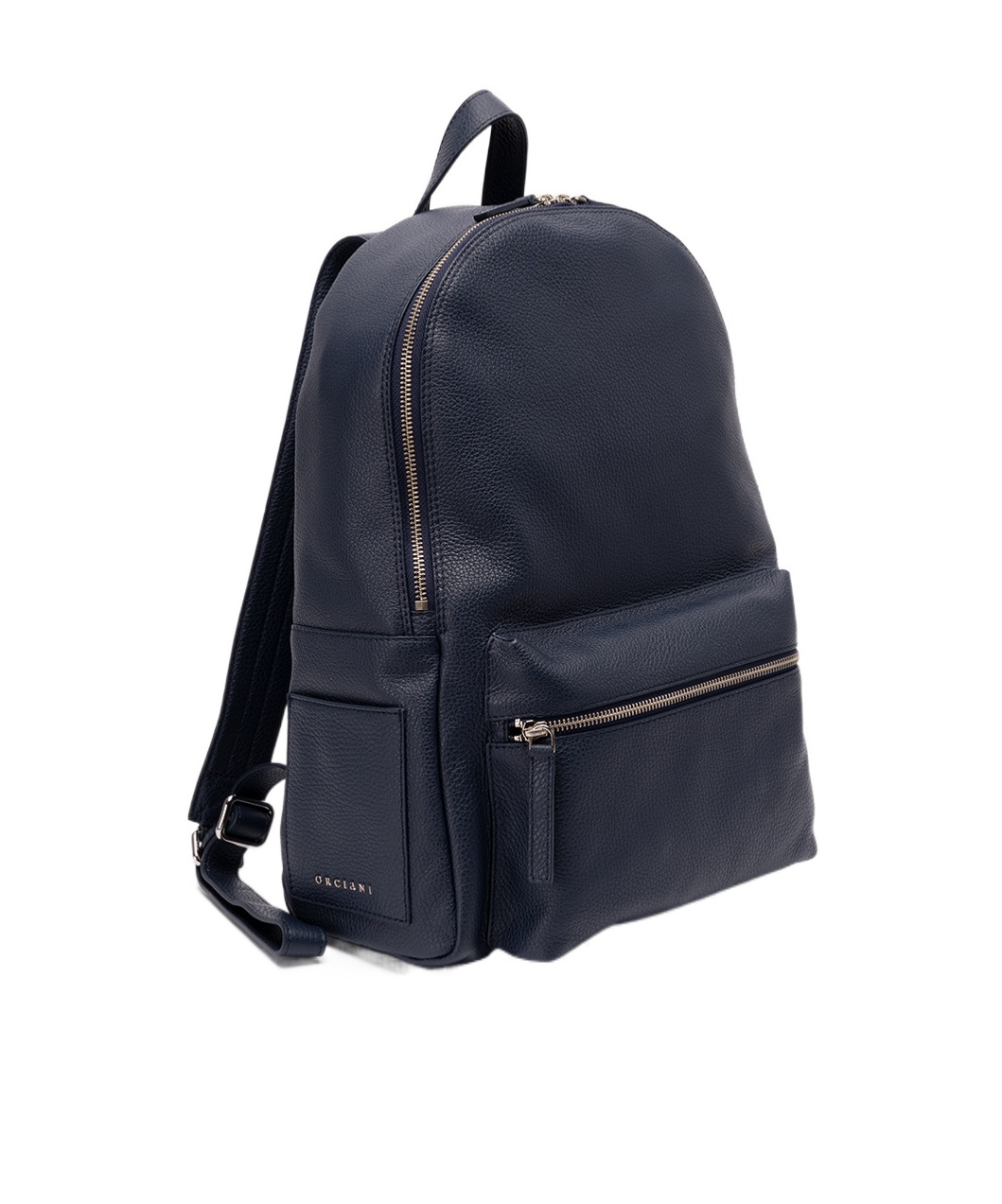 Shop Orciani Micron Grained-leather Backpack