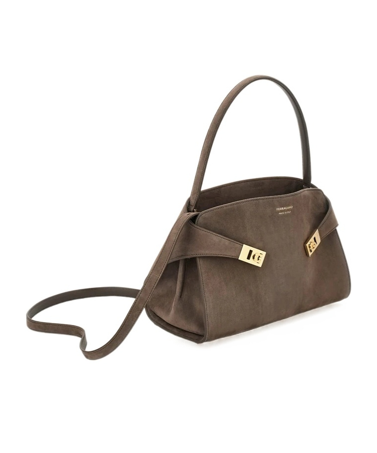 Ferragamo Large Hug Soft Shoulder Bag