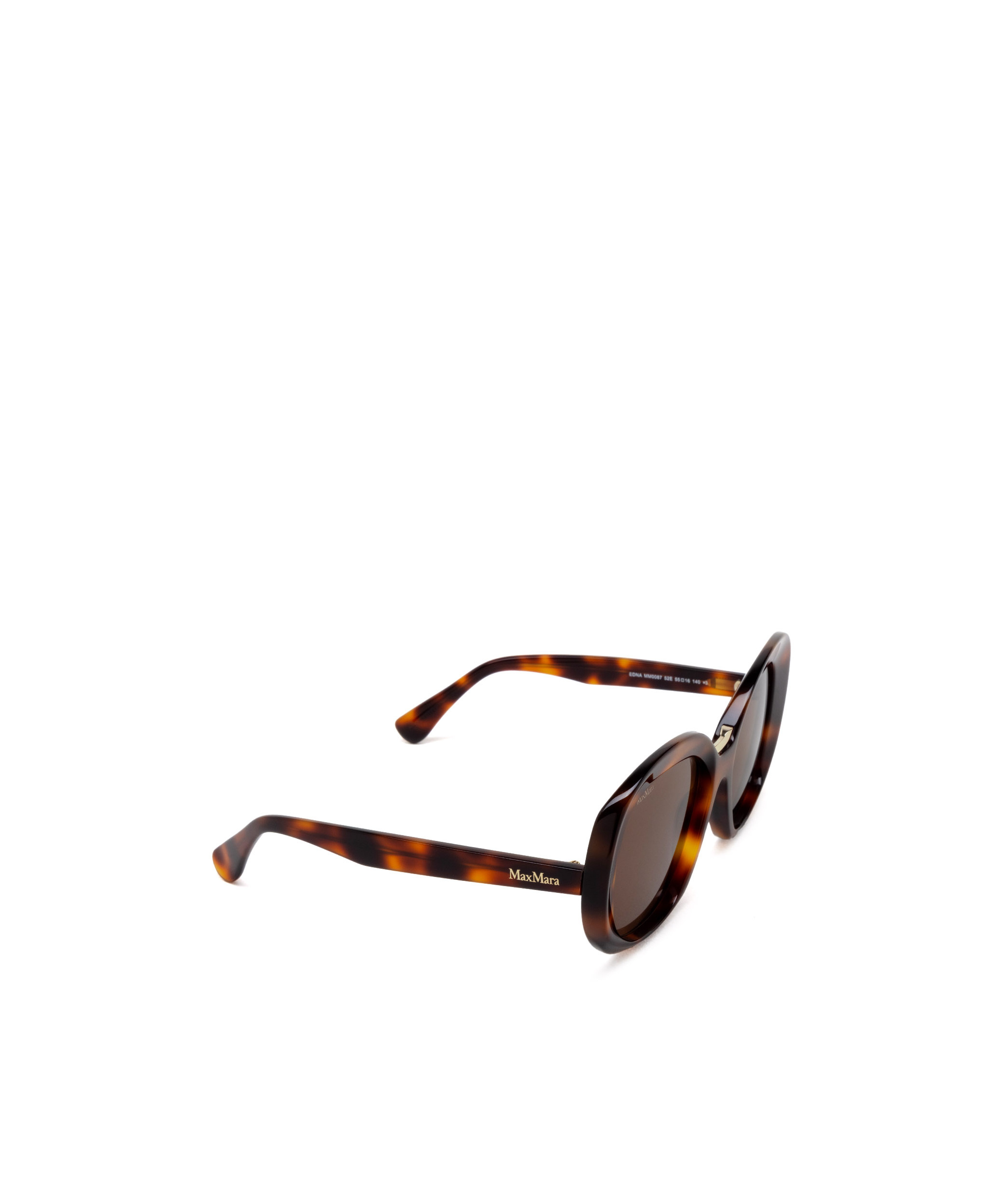 Max Mara Logo Sunglasses In Green