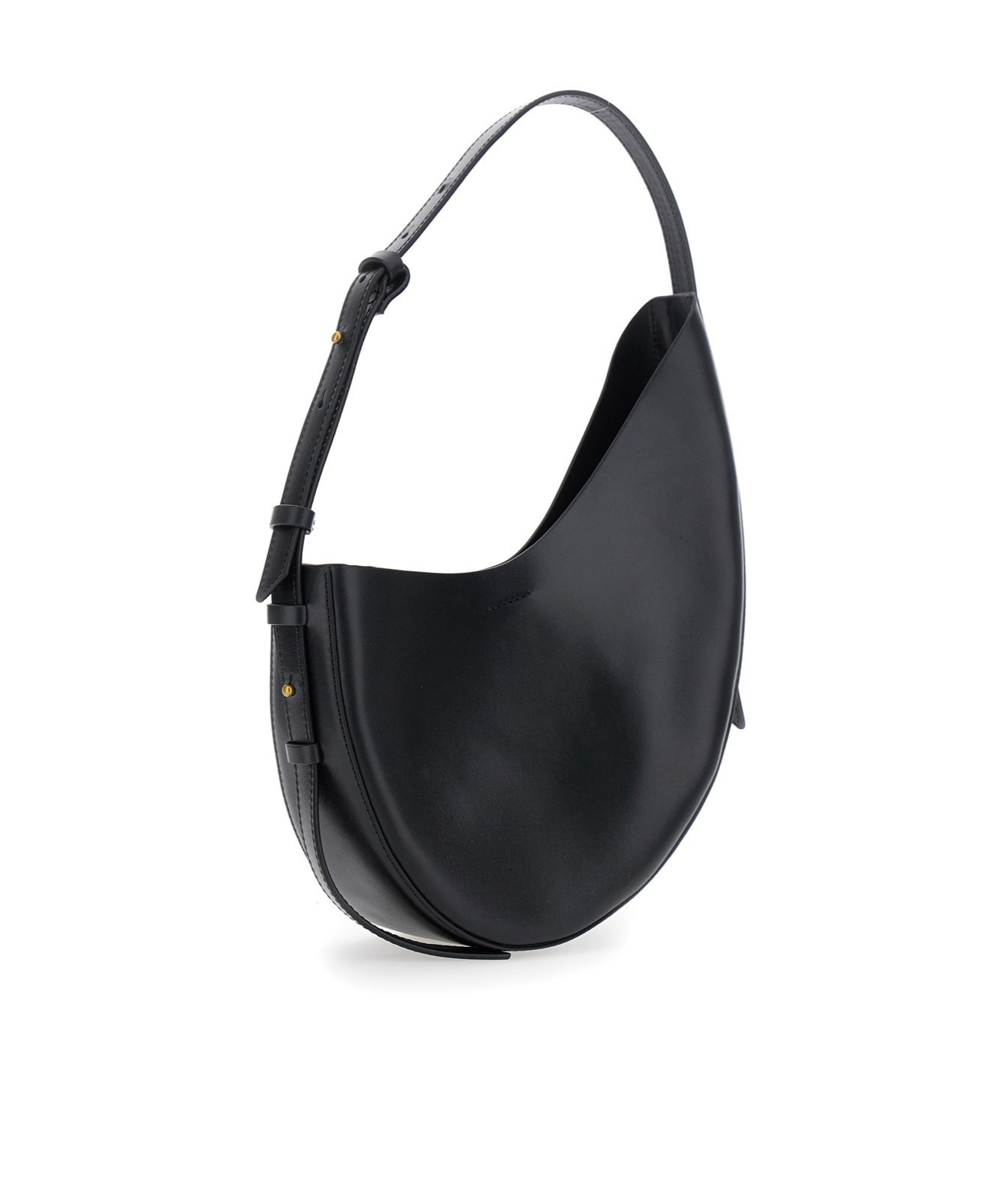 Soeur Crescent Shape Shoulder Bag In Black