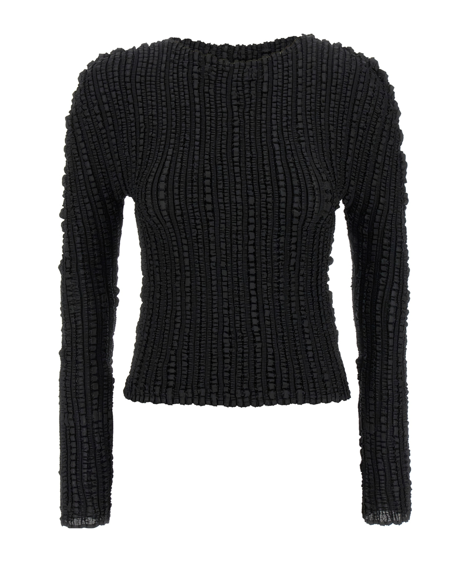 Issey Miyake Jellyfish Pleats Sweaters And Cardigans Black