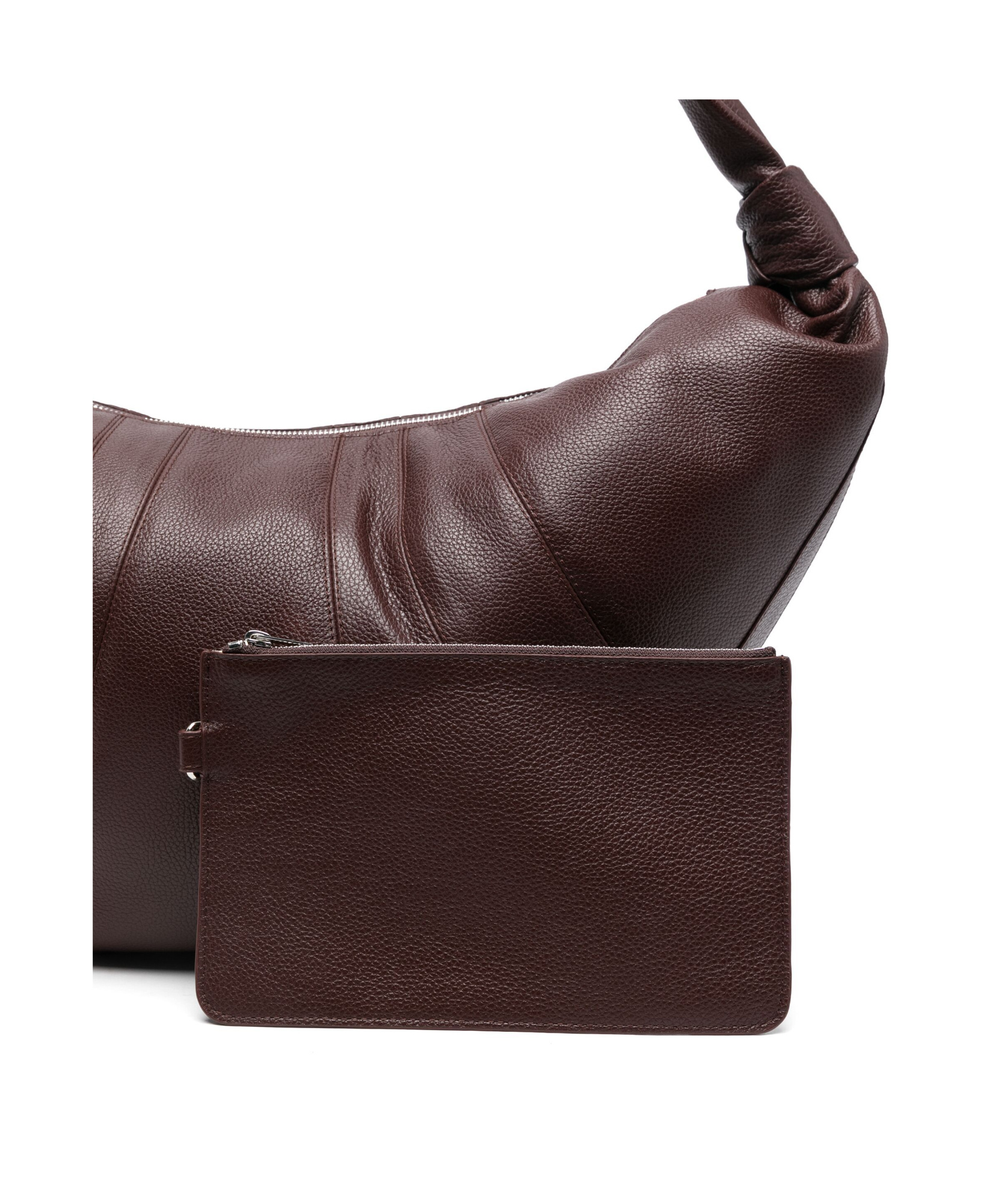 Lemaire Croissant Shoulder Bag In Black