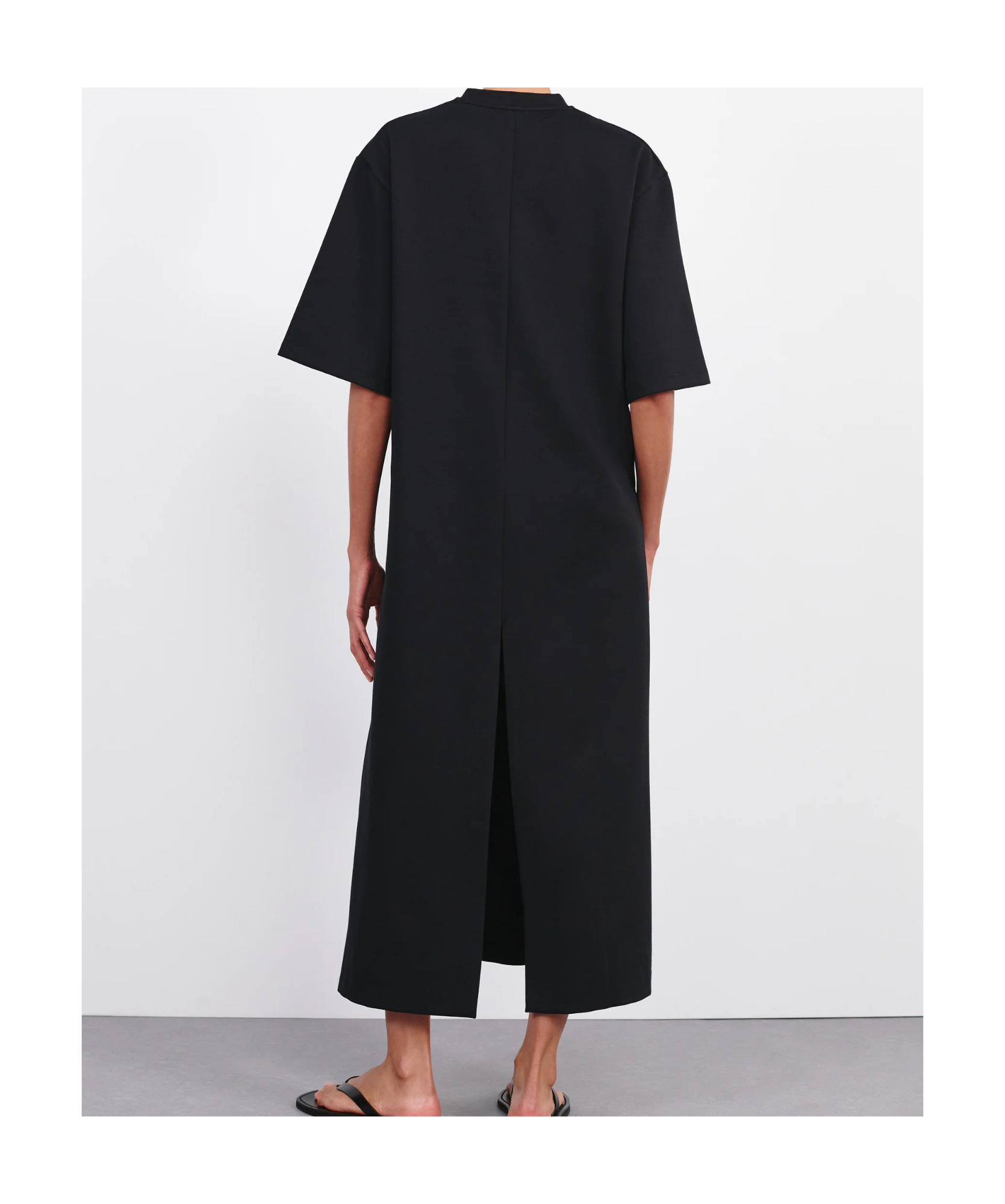Wardrobe.nyc Ruched Jersey Maxi Dress