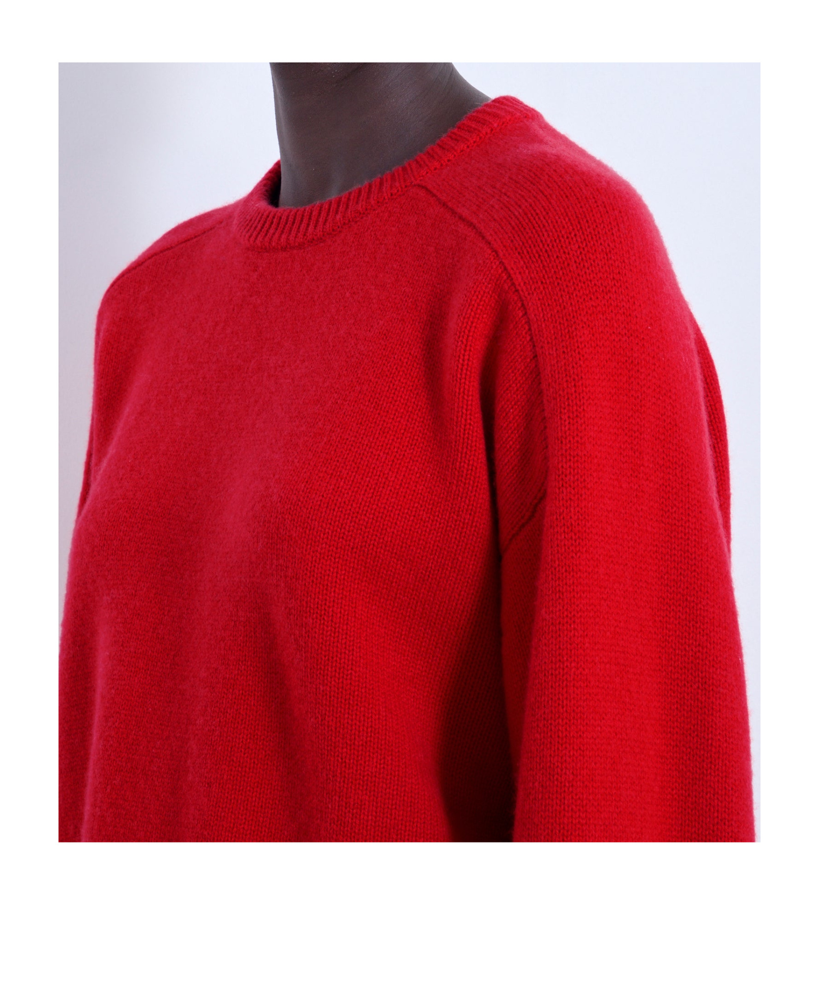 Loulou Studio Long-sleeved Sweater In Red
