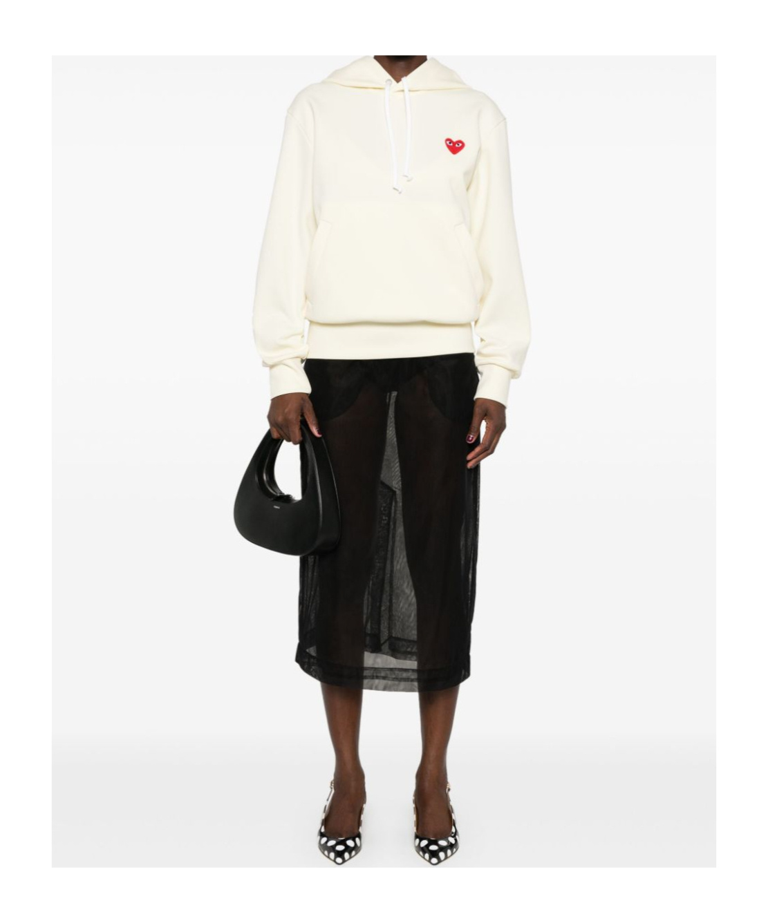COMME DES GARÇONS HOODED SWEATER
