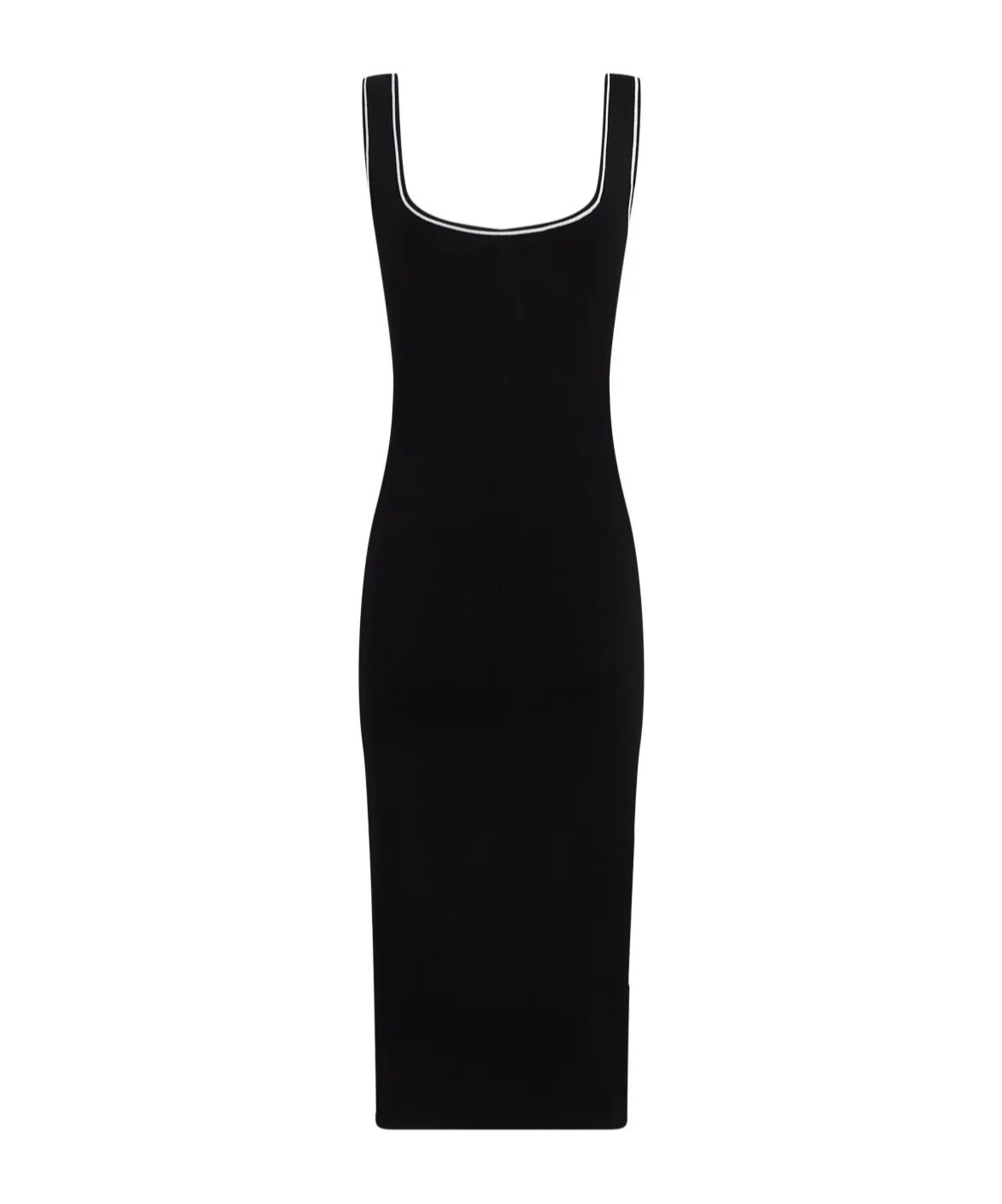 Karl Lagerfeld Knitted Dress In Black