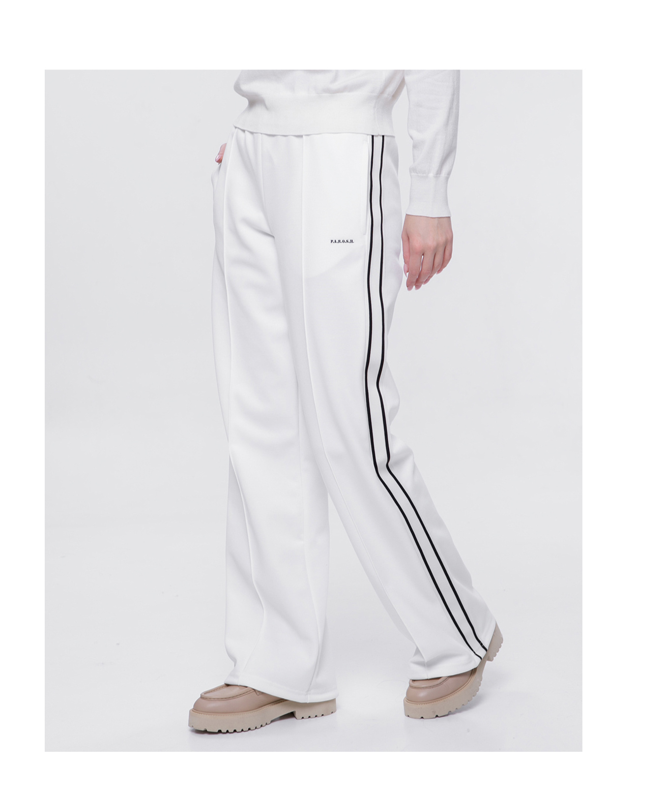 P.a.r.o.s.h Logo-embroidered Drawstring Track Pants