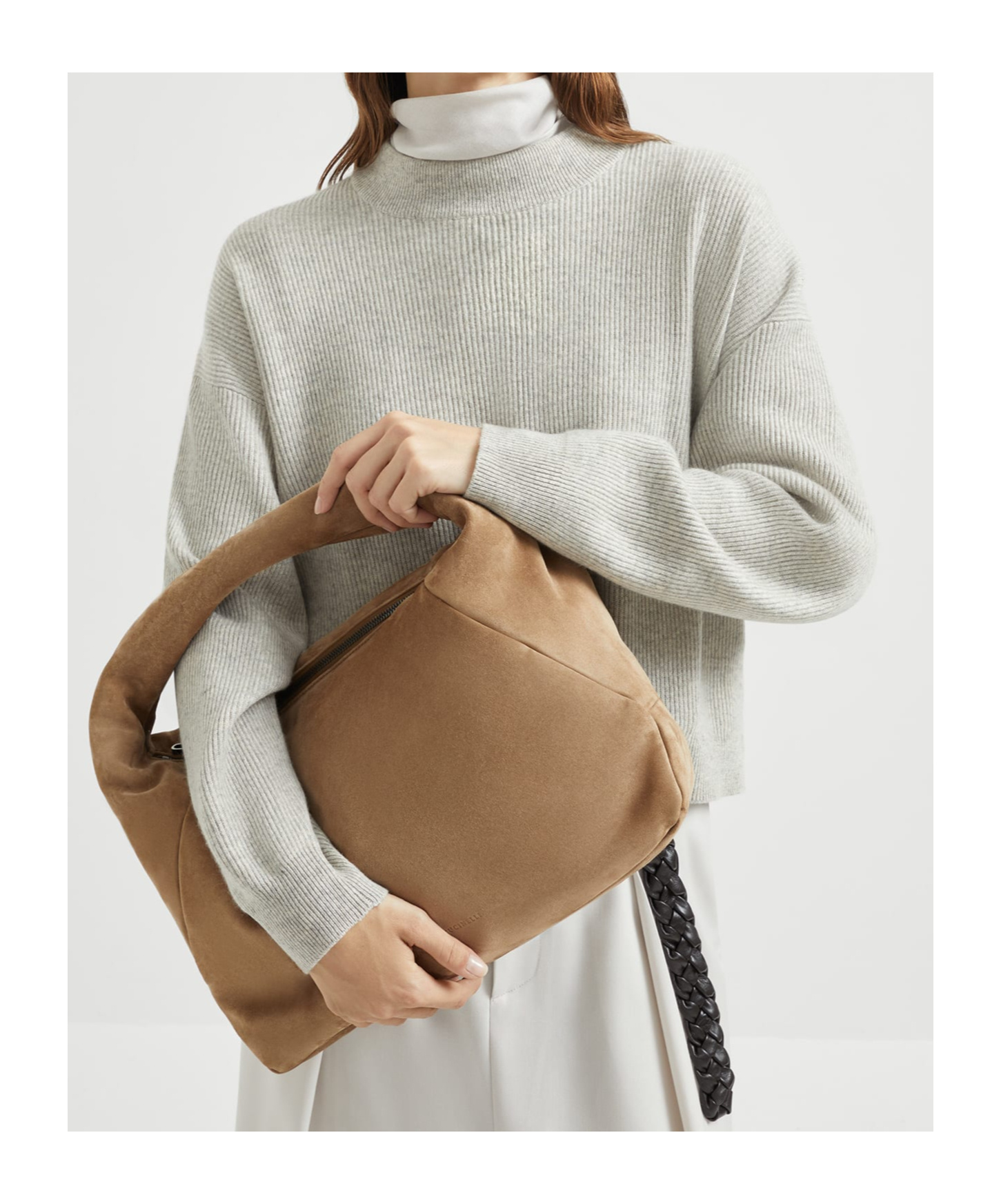 Brunello Cucinelli Bc Dup Padded Top-handle Tote Bag In Brown