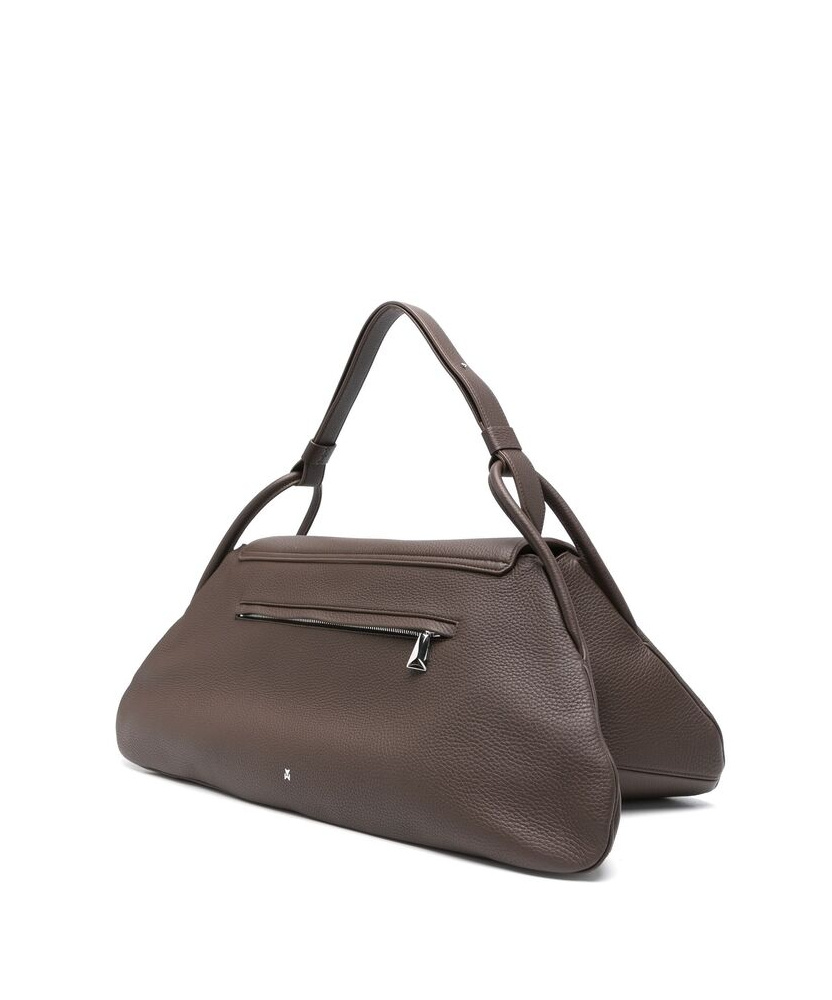 Amina Muaddi Zippered Handbag In Black