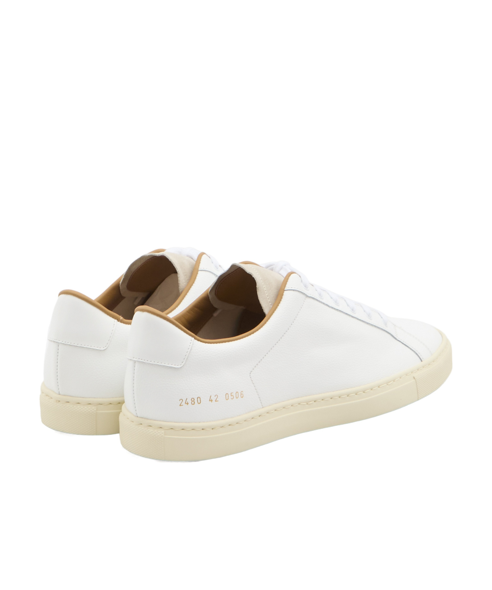 Common Projects Retro Low Trainers In White