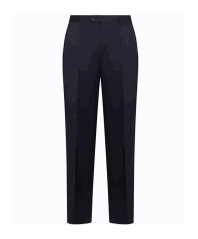 Etro Straight-leg Tailored Trousers In Blue