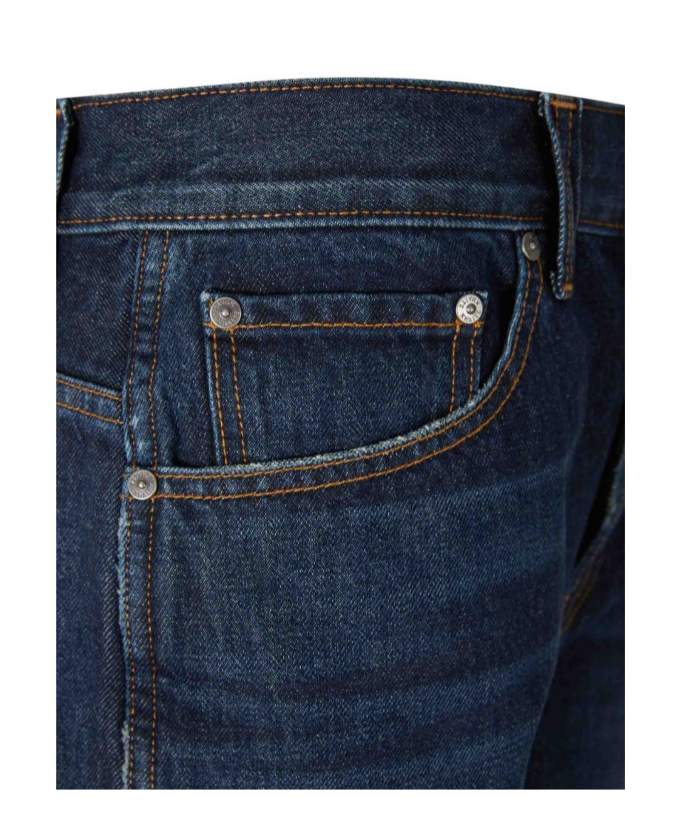 Khaite Cotton Jeans In Blue