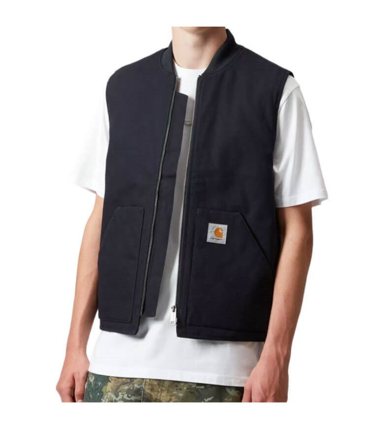 Carhartt Classic Vest In Blue