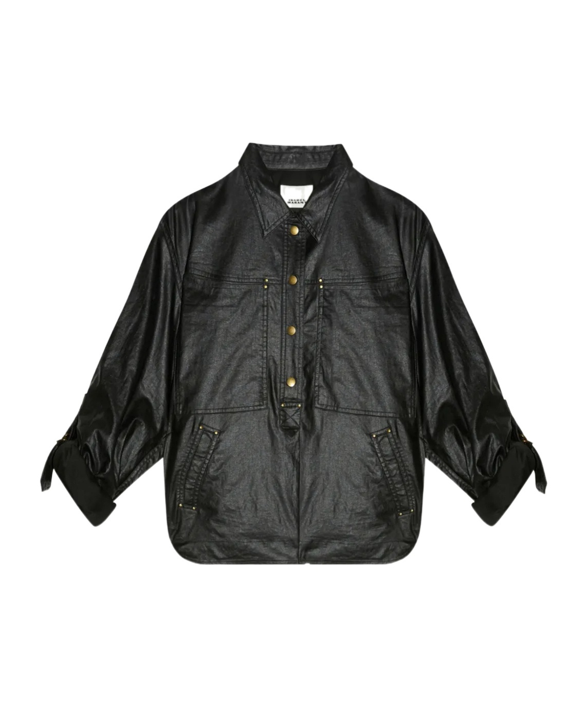 Isabel Marant Long Sleeve Shirt In Black