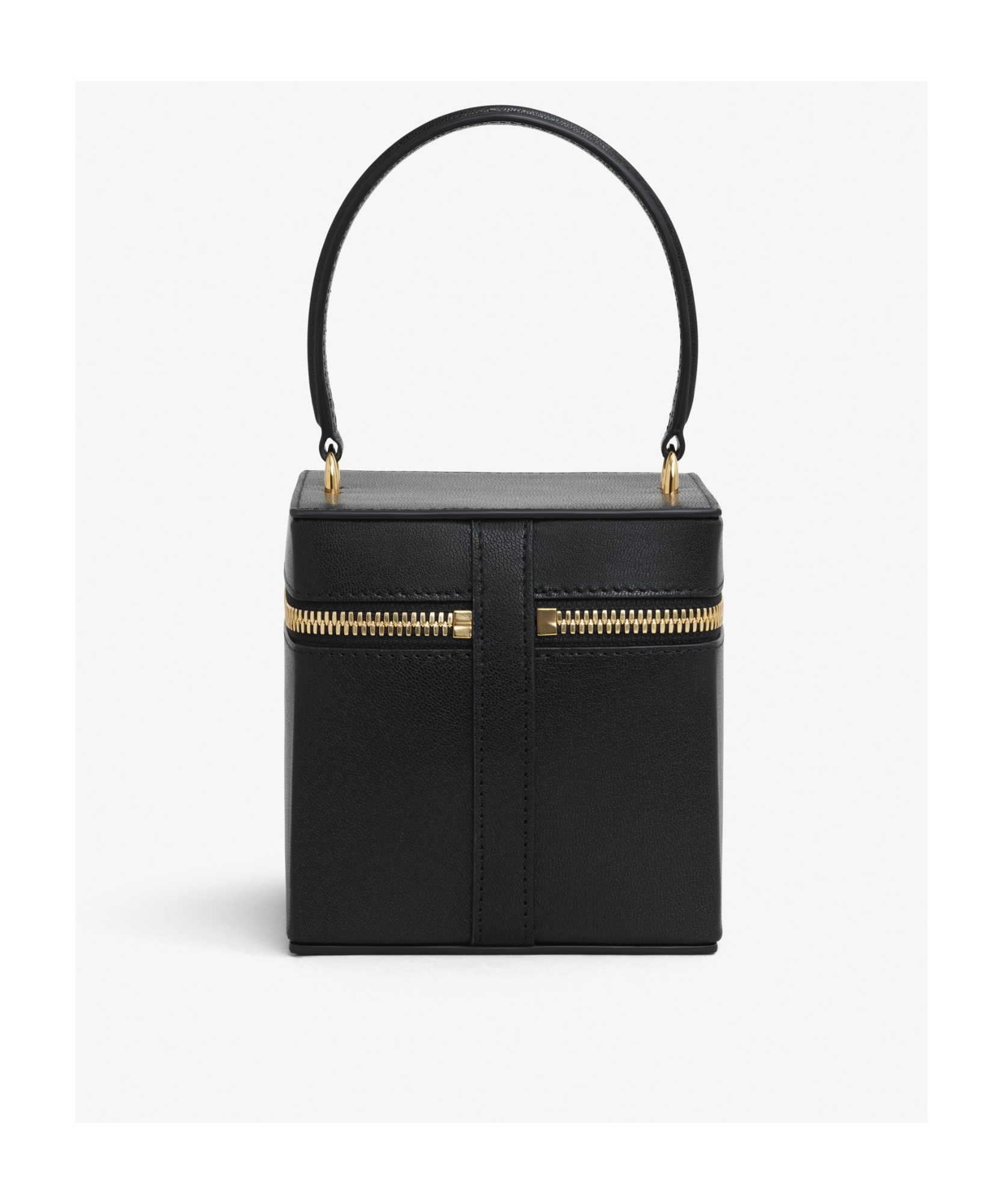 Shop Alaïa Cube Vanity Case In Black