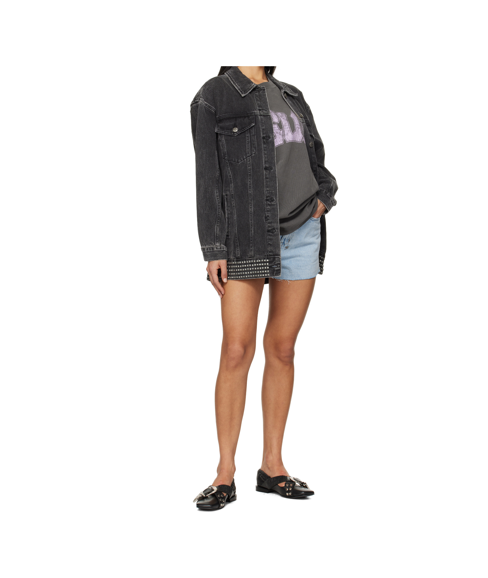KSUBI LONG SLEEVE DENIM JACKET 