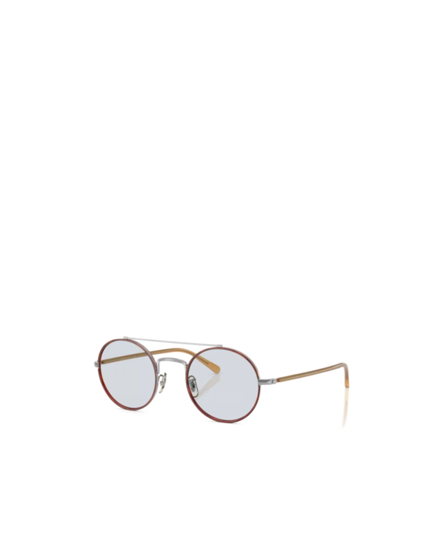 Oliver Peoples Round-frame Glasses In Gray
