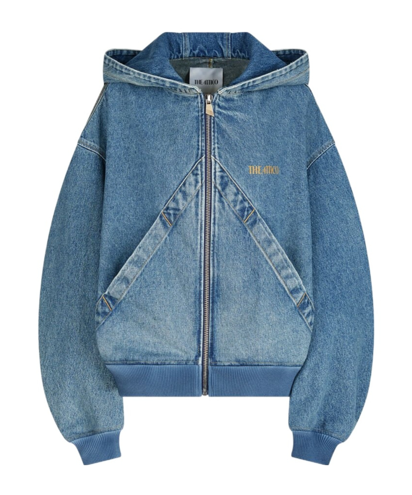 Attico Sky Blue Bomber