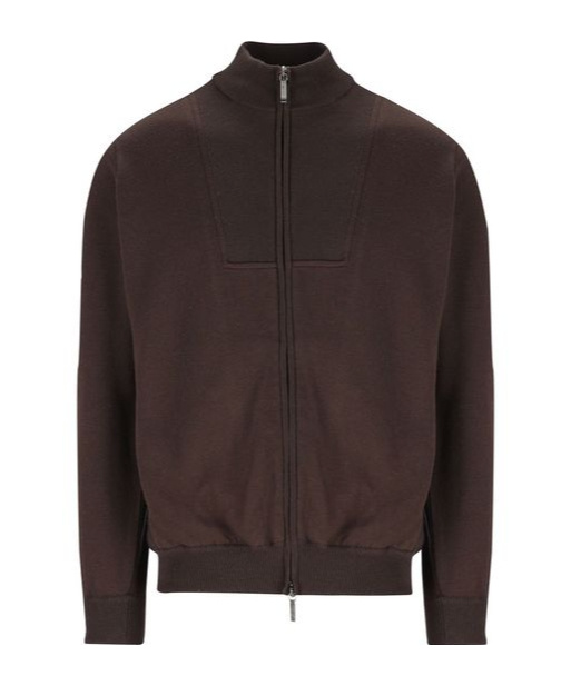 Loro Piana Whitney Cotton-blend Jersey Bomber Jacket In Black