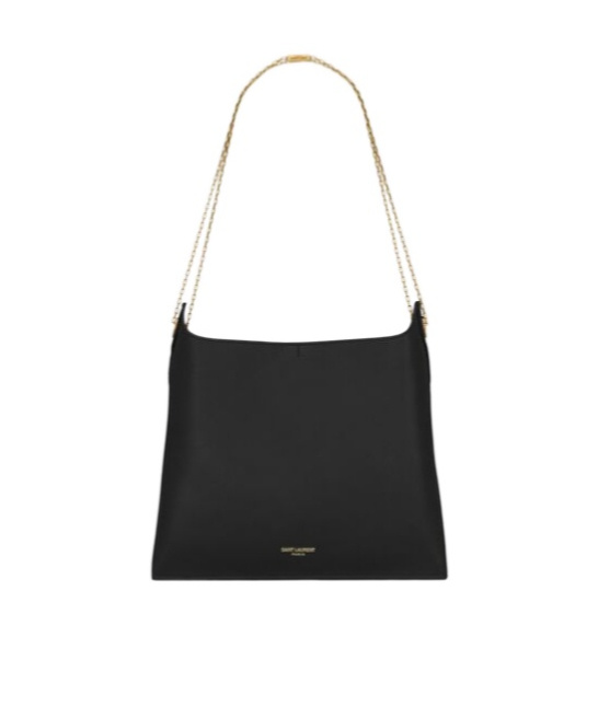 Saint Laurent Liane In Suede In Black