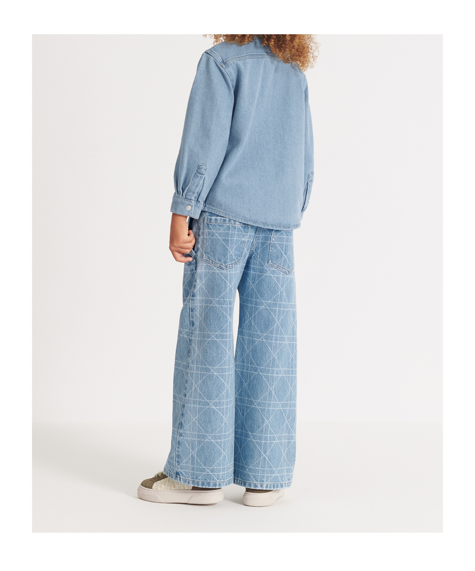 Dior Long-sleeved Shirt In Blue