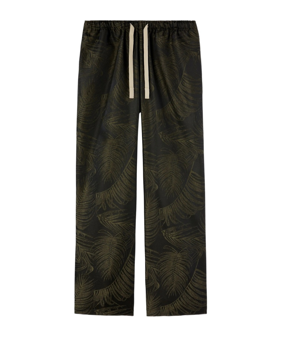 Palm Angels Palms-jacquard Track Pants In Black