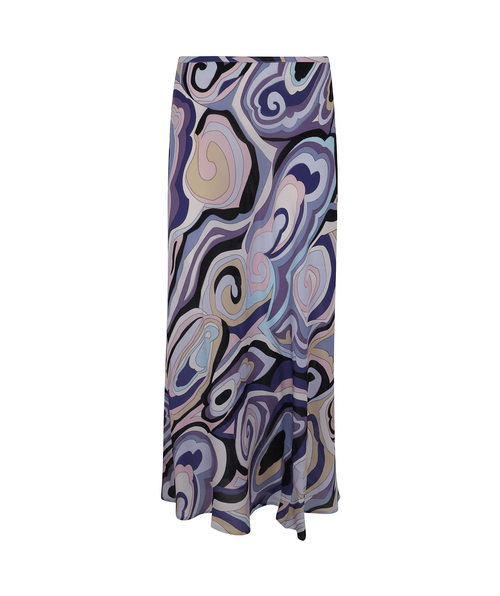 RIXO LONDON ABSTRACT-PATTERN PRINT SKIRT