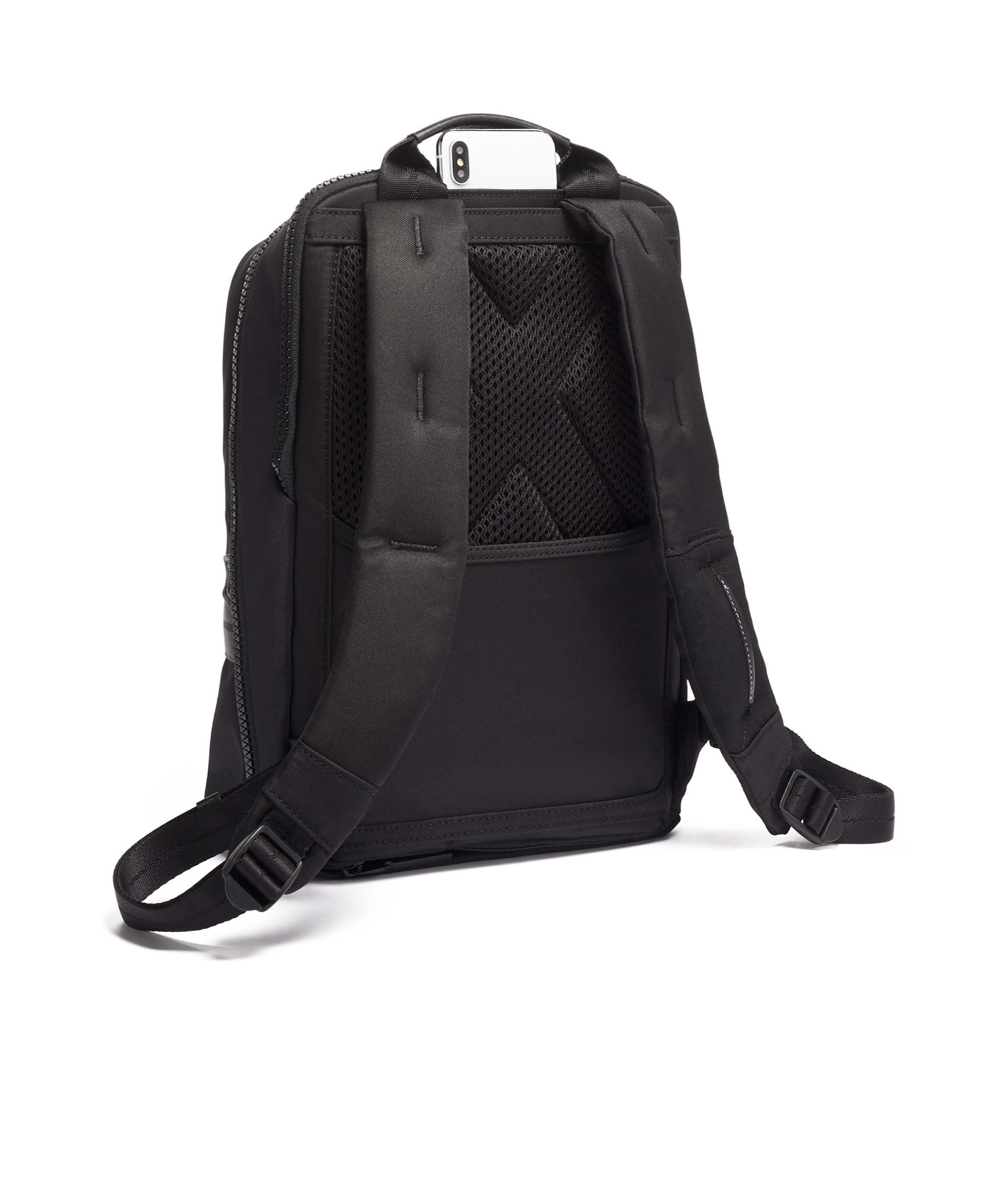 Tumi Logo Strap Backpack In Black