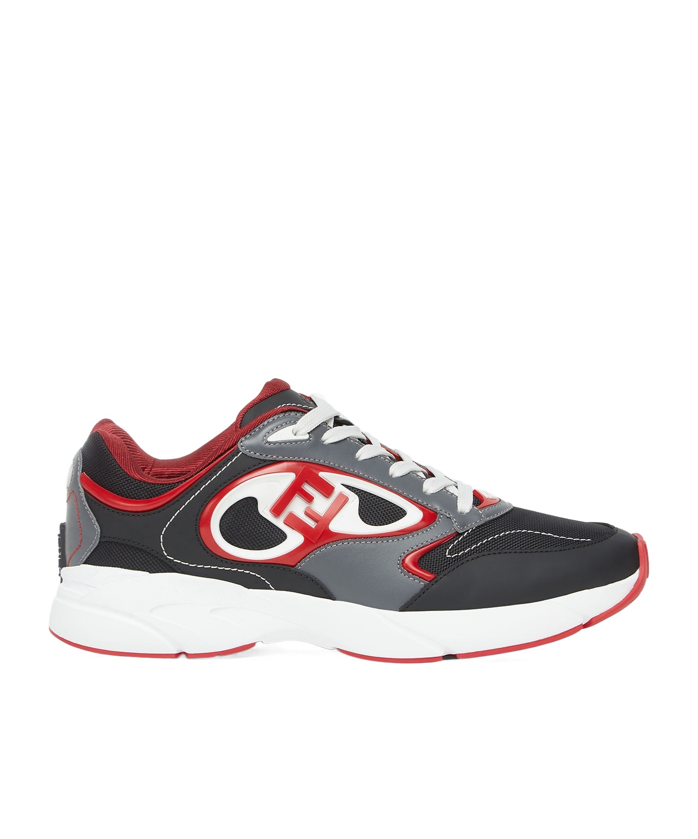 Fendi Forward Sneakers In White