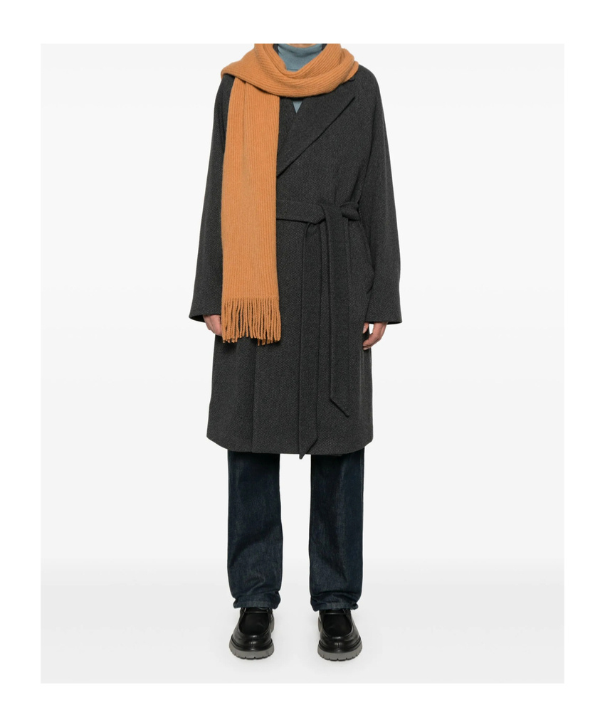 Shop Tagliatore Long Sleeve Coat