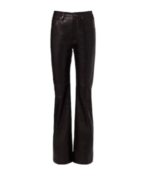 Nili Lotan Flared Casual Pants In Black