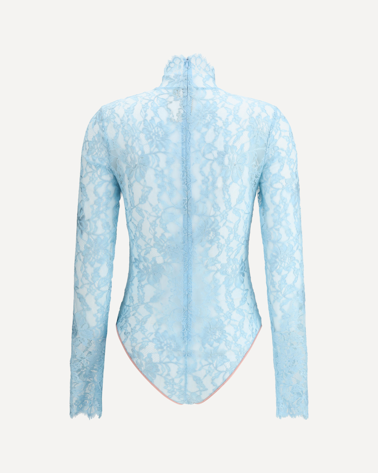 Valentino Long-sleeved Jumpsuit In Blue
