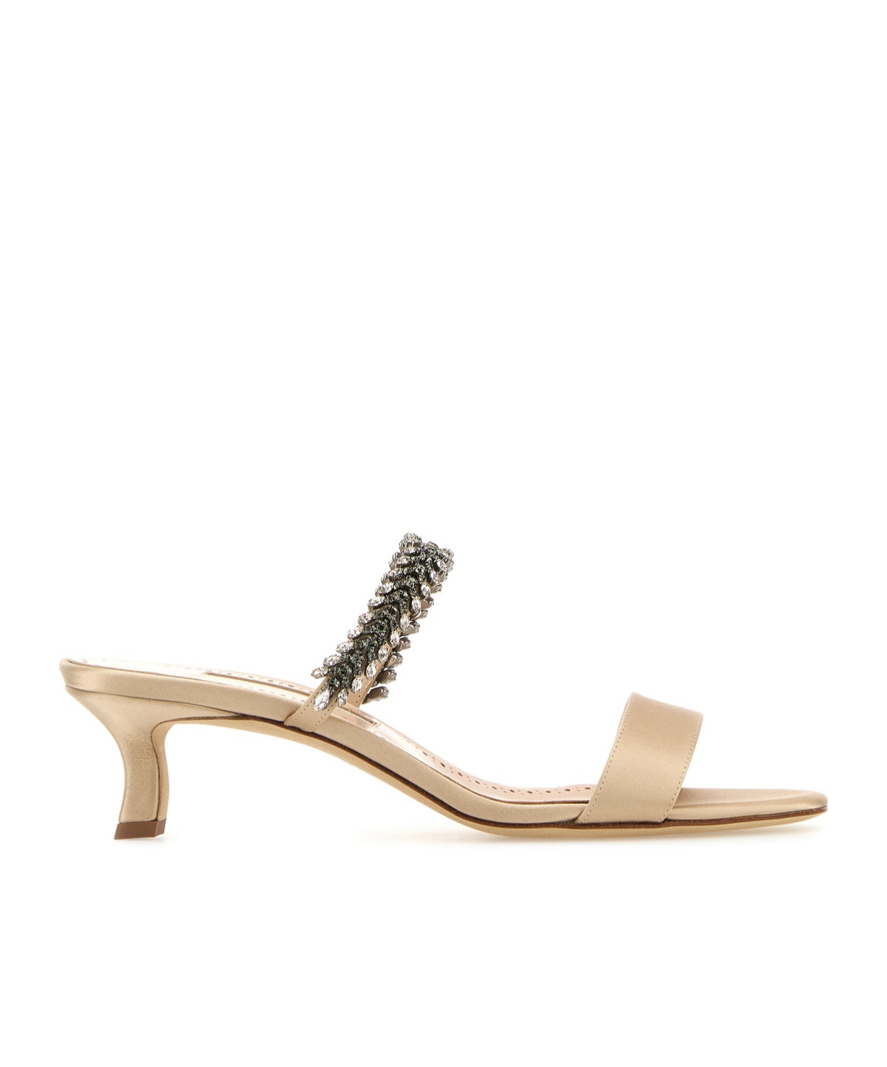 Manolo Blahnik Open Round Toe Sandals