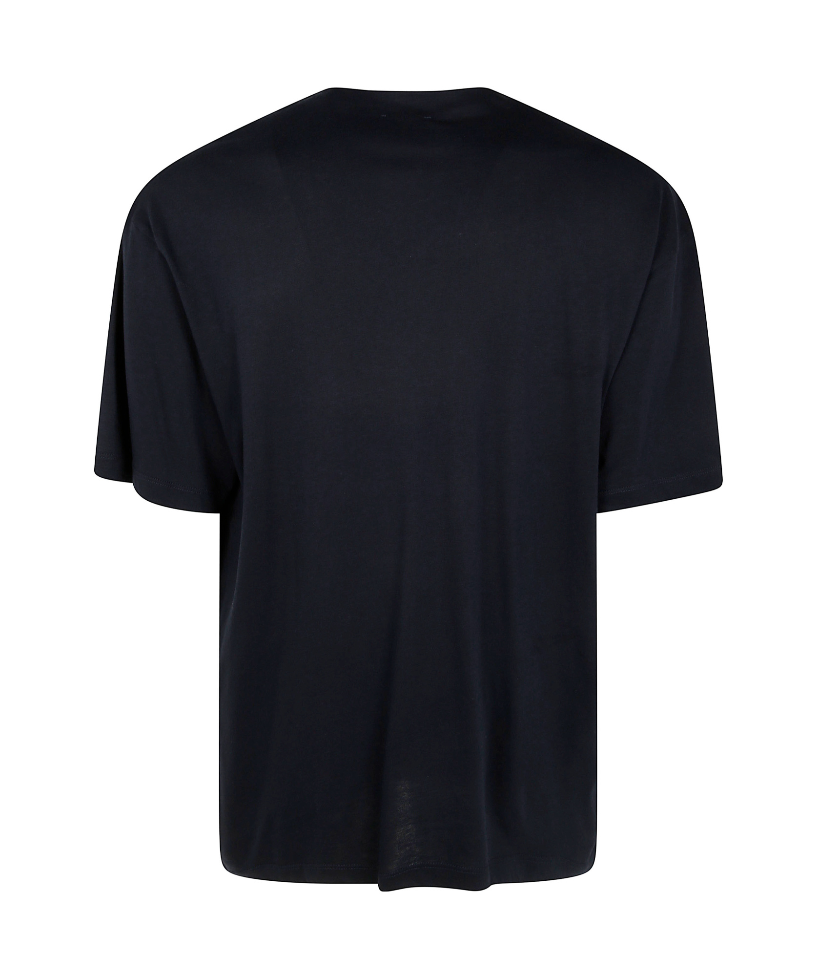 Emporio Armani Men's Allover Logo T-shirt In Black